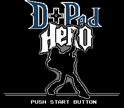D-Pad Hero Title Screen